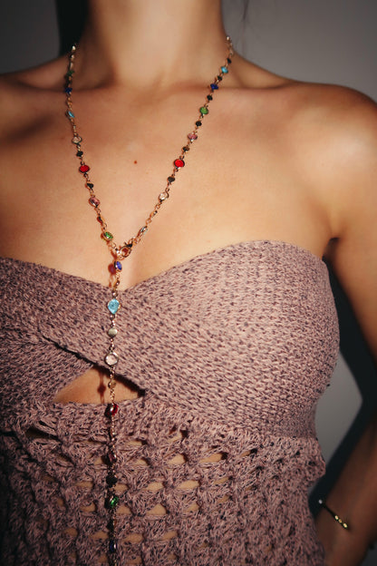 Gem Rainbow Necklace