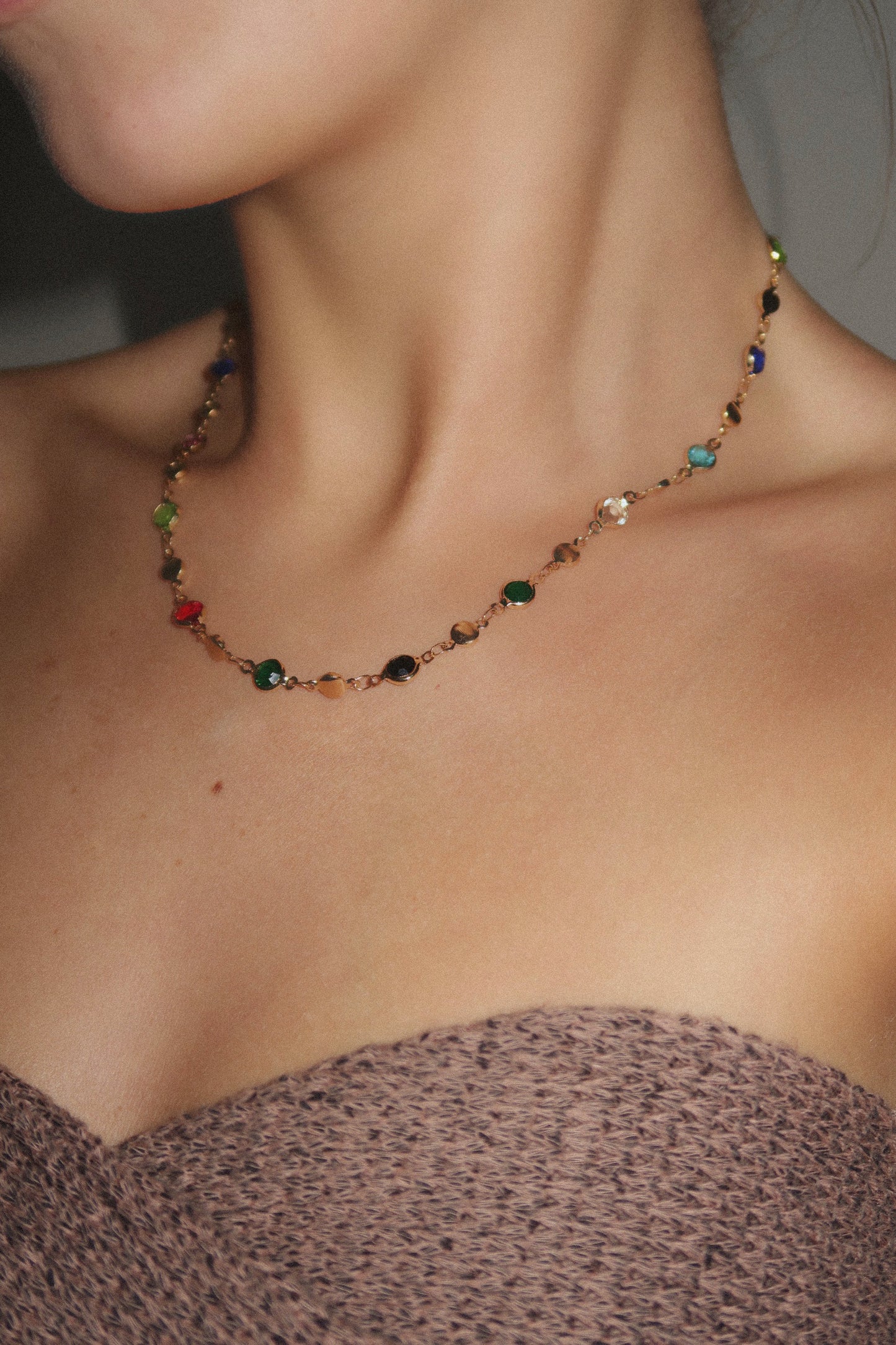 Multi Gem Necklace